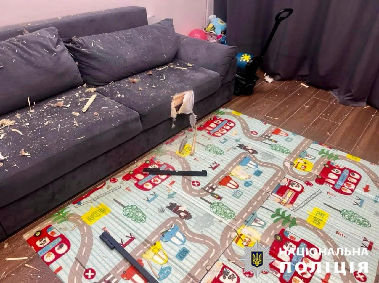 Повреждены дома, возникли пожары: в КОВА рассказали о последствиях российской атаки на Киевщину. Фото dqxikeidqxiqqeant