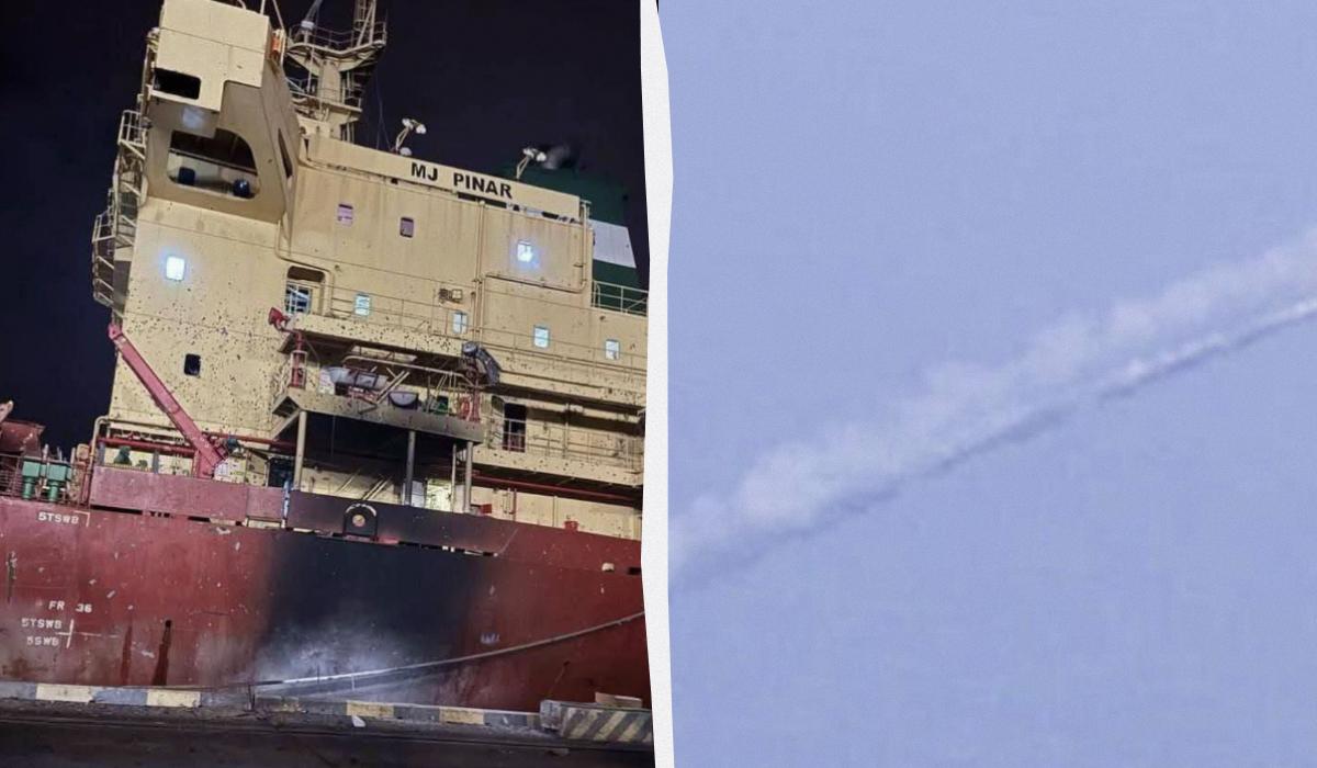 Одеський порт вкотре під ударом / Колаж УНІАН / фото АМПУ, wikimedia.org dqxikeidqxitkant