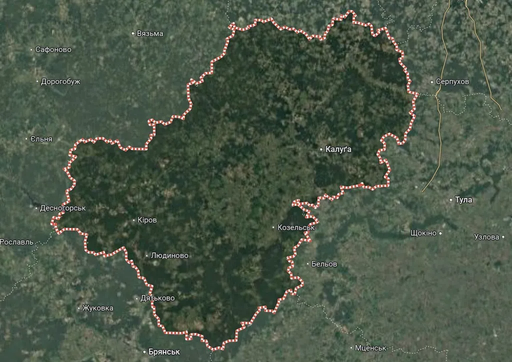 Дрони атакували Калузьку область: виникла пожежа на підприємстві, росіяни кажуть про постраждалого dqxikeidqxitkant