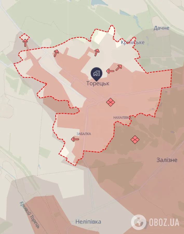 Russians redeployed additional forces from other directions: Ukrainian Armed Forces reported on the situation in Toretsk dqxikeidqxitkant