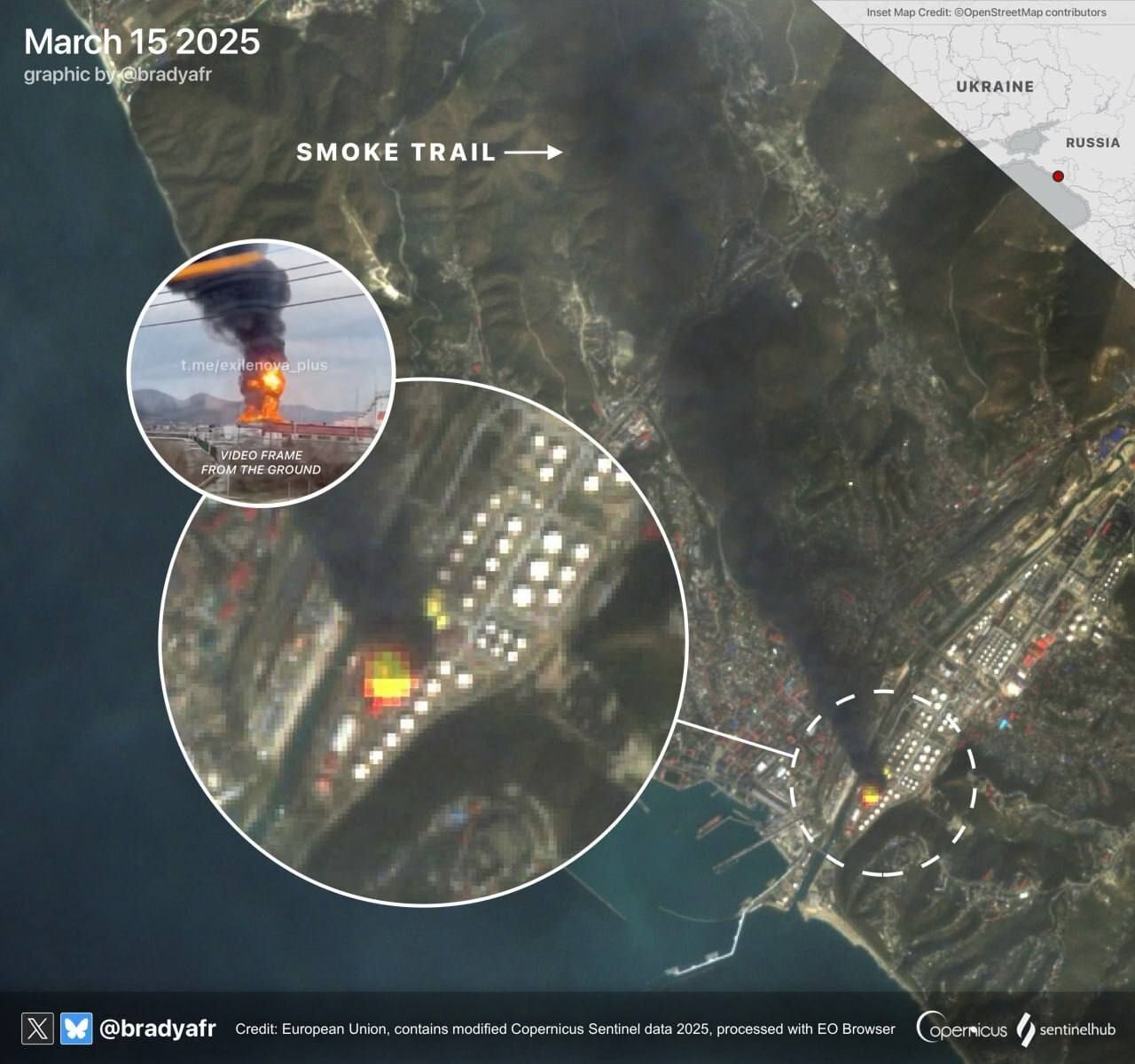 Палала три доби: у російському Туапсе загасили пожежу на НПЗ після атаки дронів dqxikeidqxiqqeant