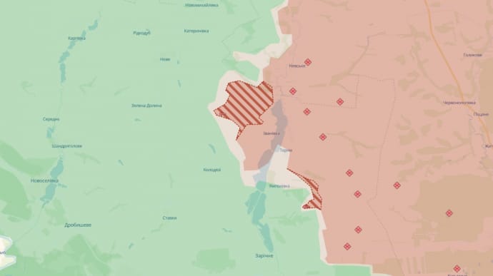 DeepState: Russians advanced near several settlements in Donetsk region dqxikeidqxiqqeant