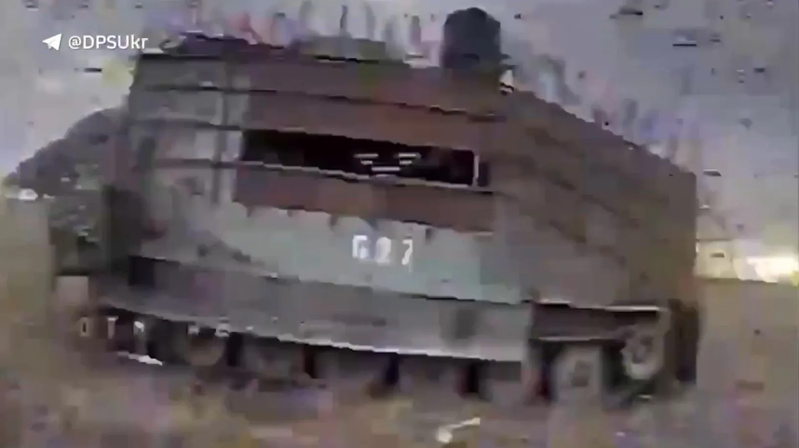 Destroyed MT-LB and four armored vehicles: in Luhansk, border guards thwarted an enemy assault using FPV drones. Video