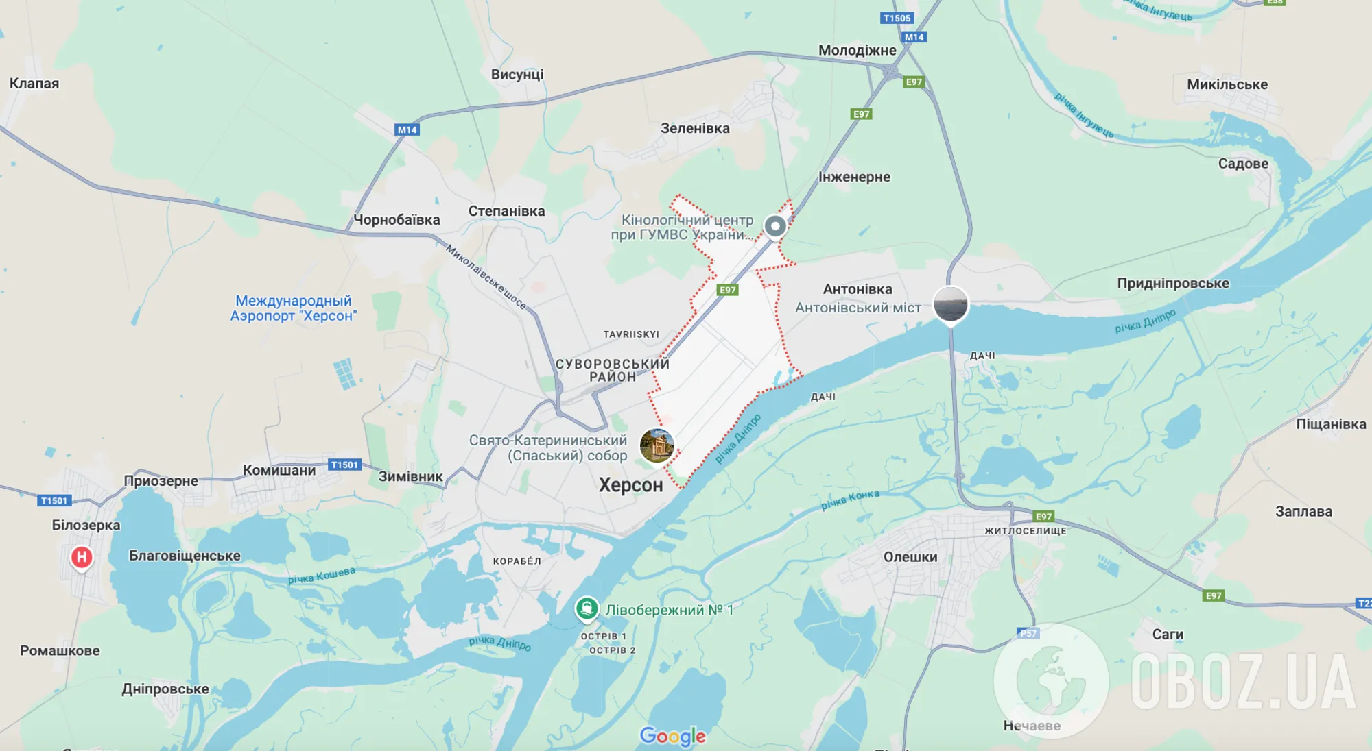 Дніпровський район Херсона