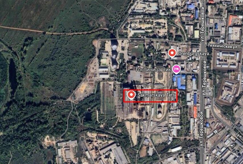 A large fire broke out at the CHPP in Russian Orenburg: the explosion was explained by a short circuit. Photos and videos