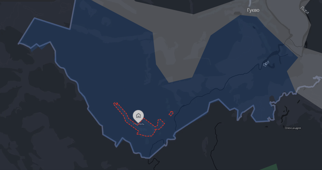 Горналь под контролем ВСУ dqxikeidqxiqqeant