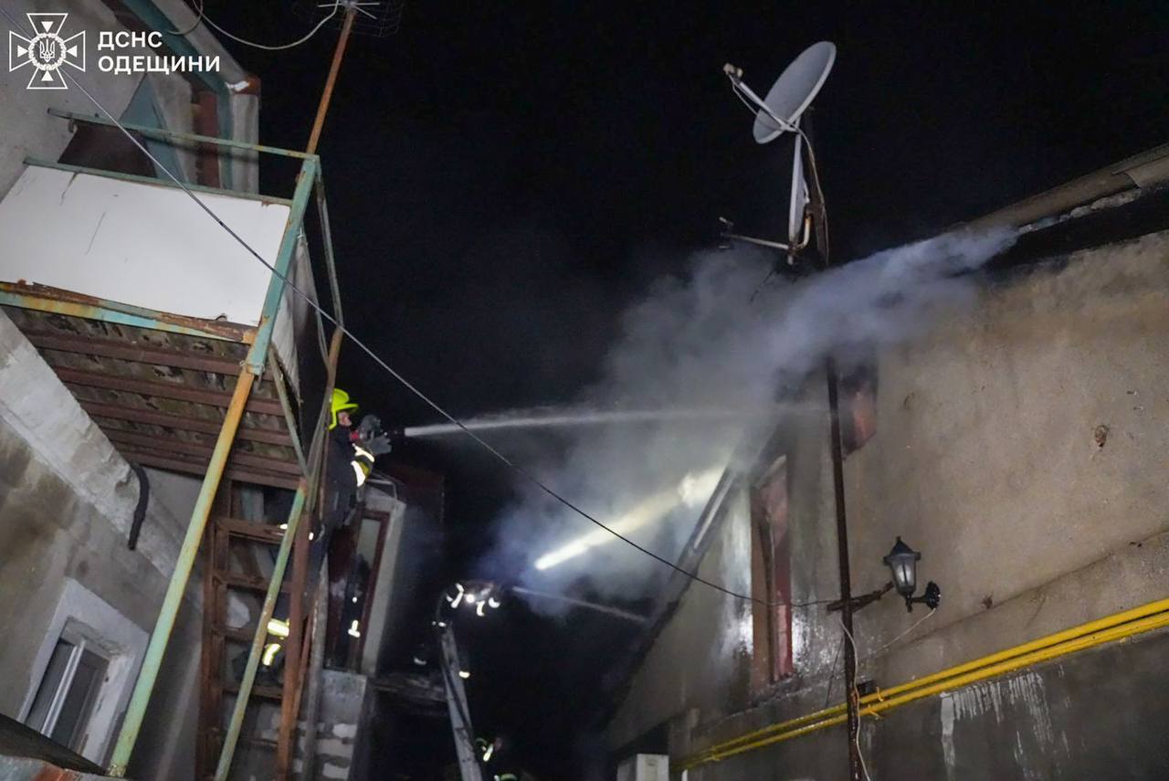 The occupiers attacked Odesa with drones, fires broke out: there are casualties. Photos and videos