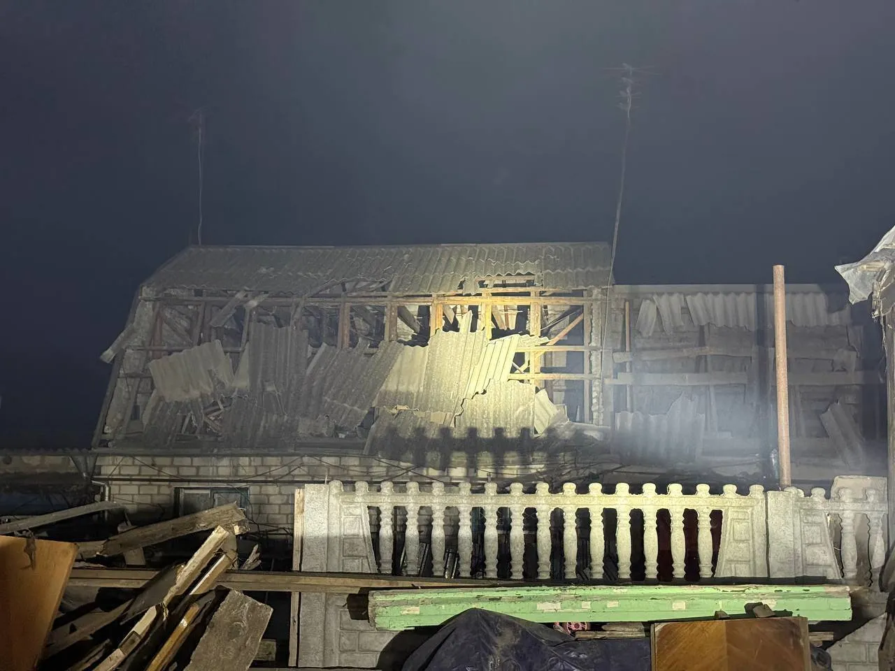 The occupiers attacked Odesa with drones, fires broke out: there are casualties. Photos and videos