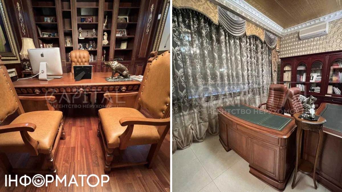 Внутри обустроено несколько кабинетов, оборудованных элитной итальянской мебелью dqxikeidqxitkant