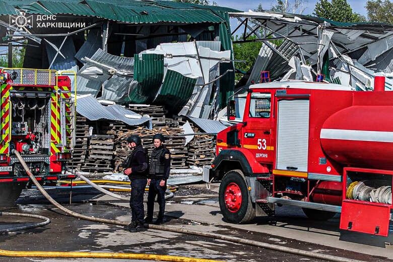 Strike on Derhachi April 26