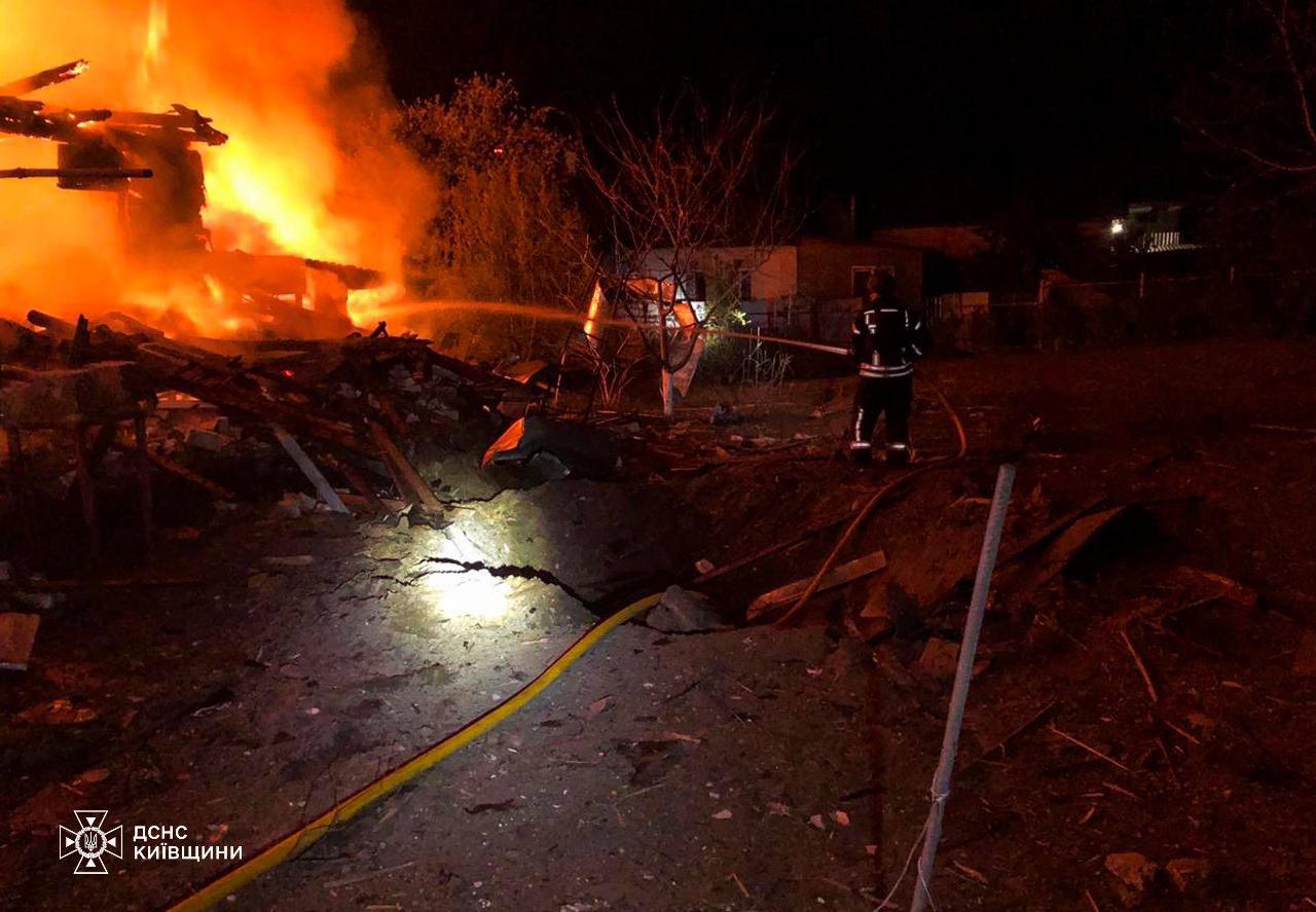 consequences of the attack in Kyiv region dqxikeidqxiqqeant