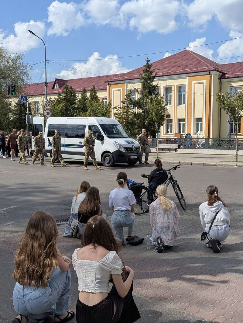 У Ковелі провели в останню путь загиблого воїна Максим Ткачука