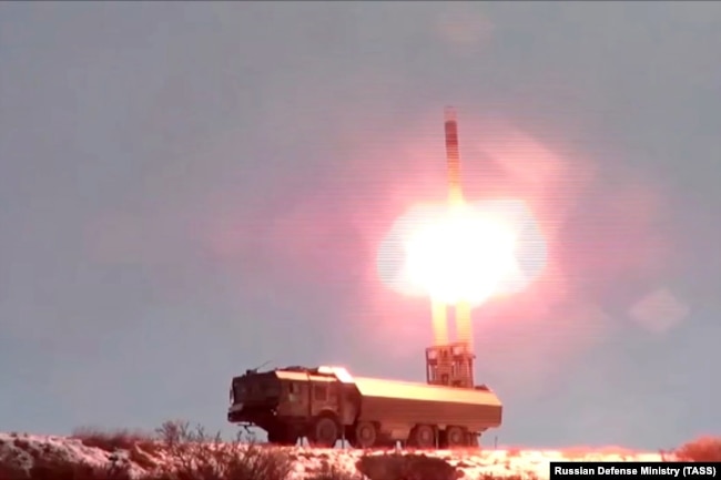 Пуск крилатої надзвукової ракети «Онікс» із берегового комплексу «Бастіон». Архівне фото