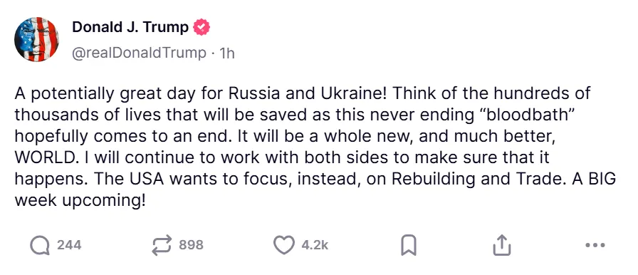 Путин отмахнулся от перемирья и попросил прямых переговоров: Трамп ответил dqxikeidqxiqqeant