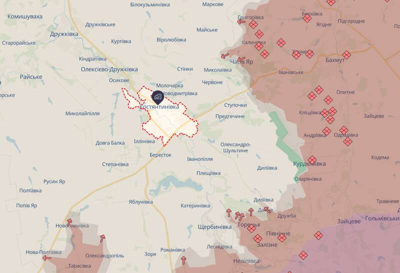 Россия сбросила авиабомбы на Константиновку: повреждены частный дом, линию газоснабжения и ЛЭП. Фото dqxikeidqxiqqeant