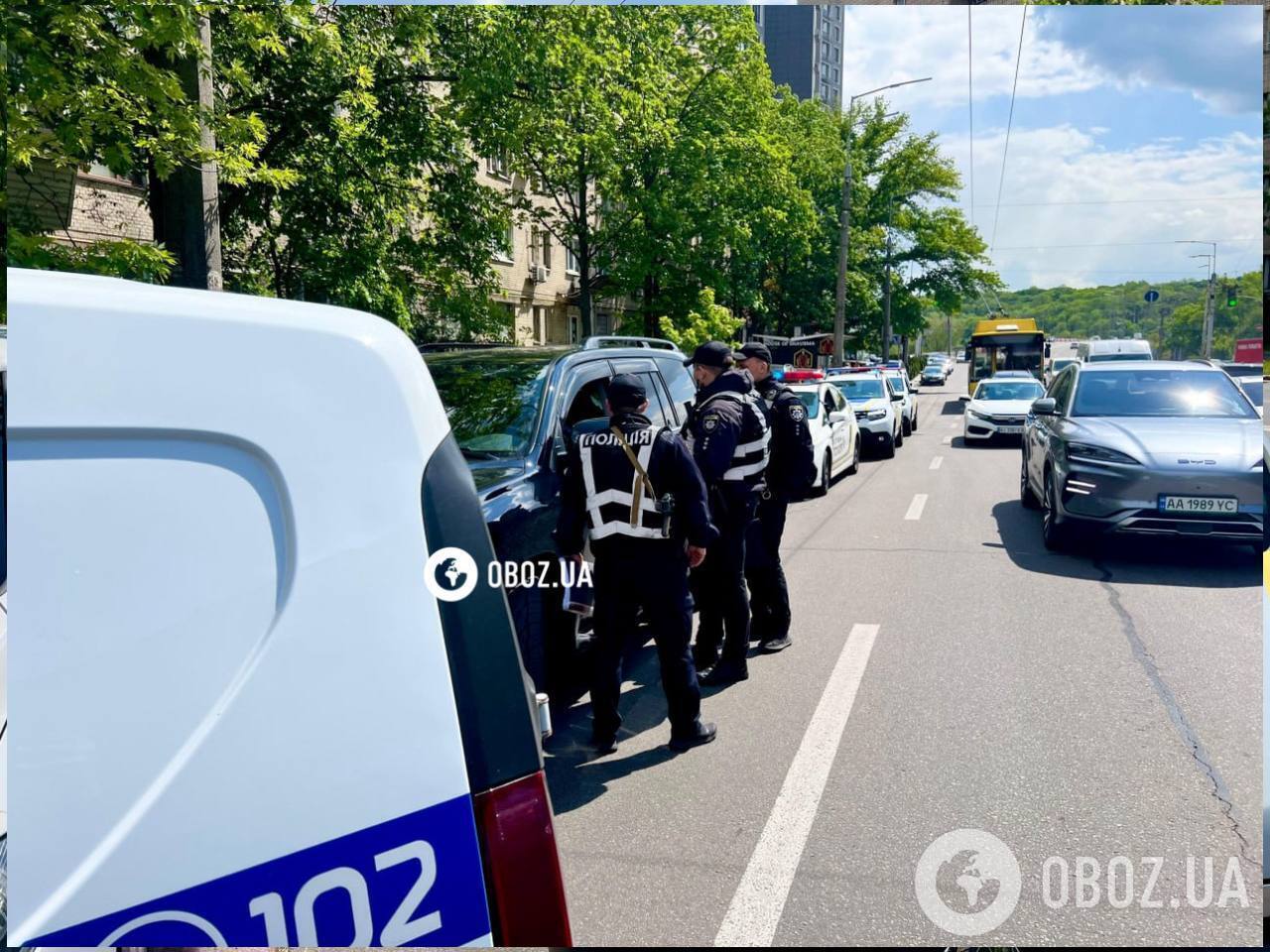 У Києві поліція зупинила і вилучила авто кримінального авторитета