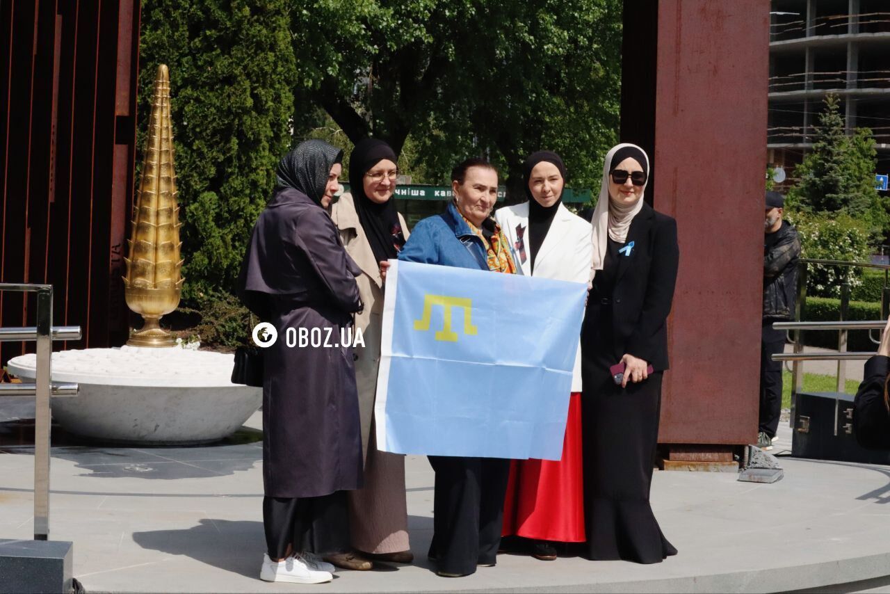 У Києві вшанували жертв геноциду кримськотатарського народу 1944 року. Фото і відео