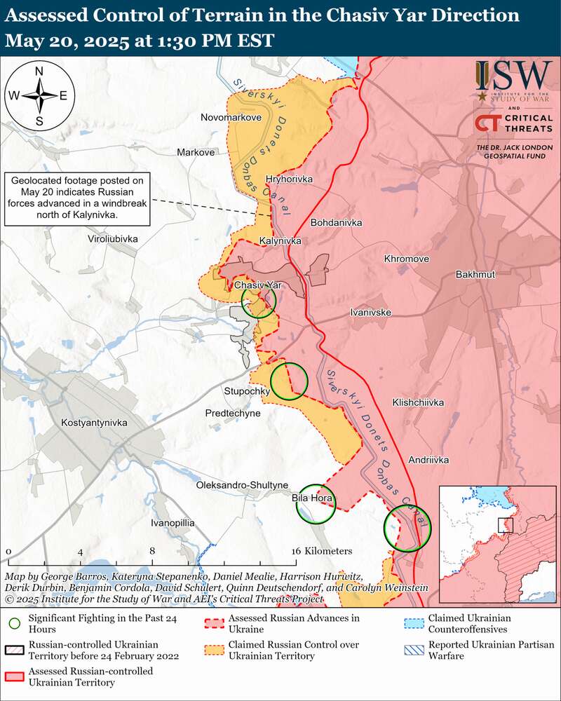 Российские войска не прекращают штурмов: в ISW оценили, где продвинулся враг. Карта