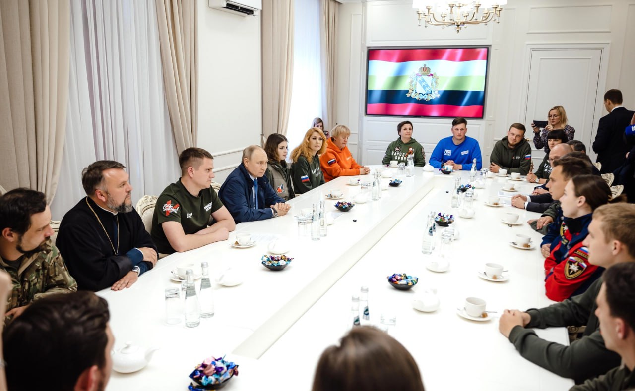 In the RF, it was claimed that Putin visited the Kursk region less than 100 km from Ukraine dqxikeidqxitkant