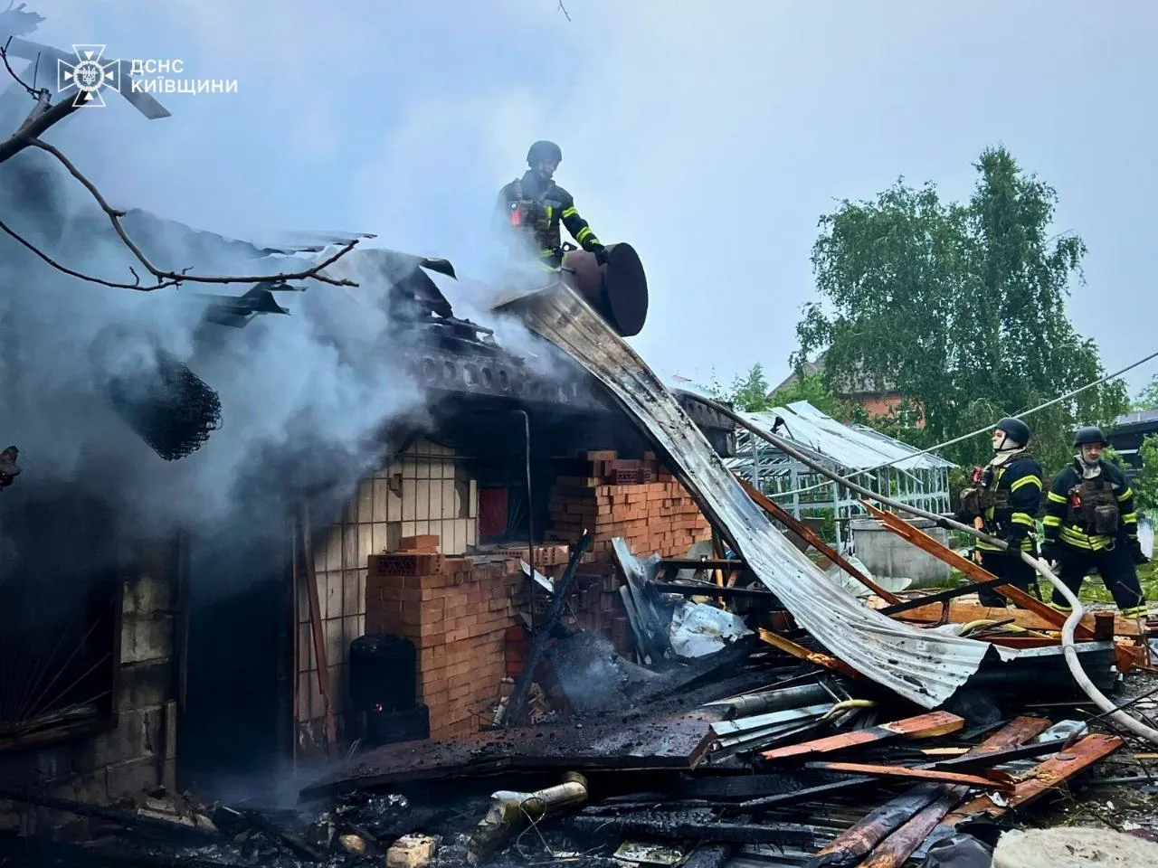 Атака РФ на Київщину