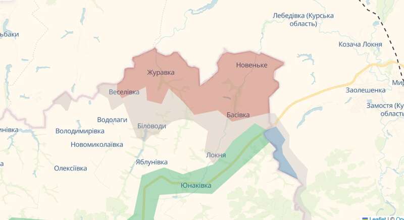 Россияне оккупировали четыре села в Сумской области – ОВА Фото 1 dqxikeidqxiqqeant