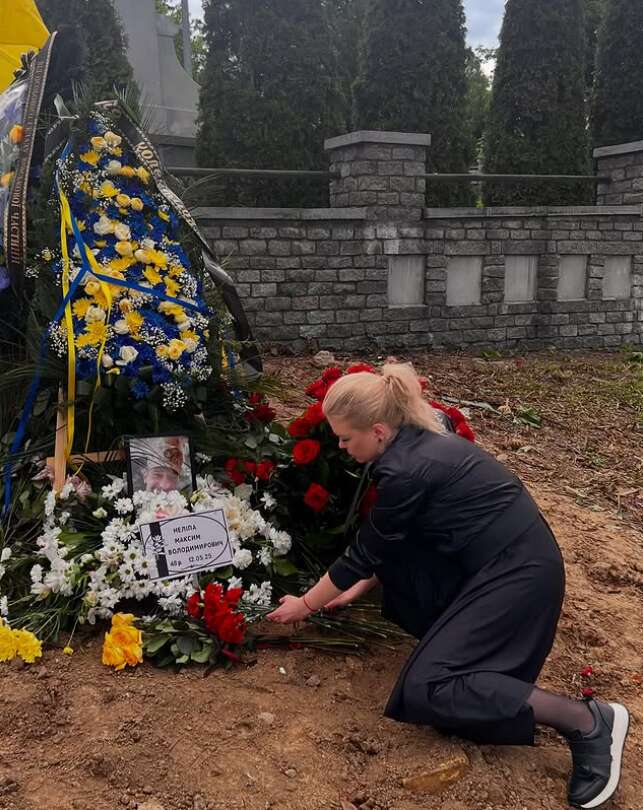 Как выглядит могила погибшего на войне Максима Нелипы. Фото dqxikeidqxitkant