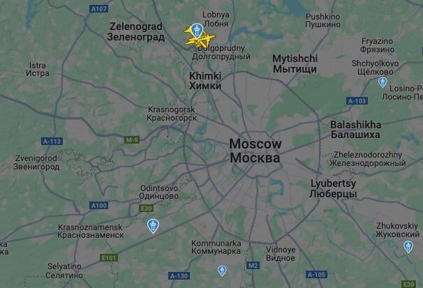 У Підмосков’ї поскаржилися на атаку БПЛА, закрито аеропорт