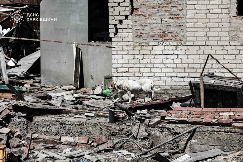 наслідки обстрілу Харкова