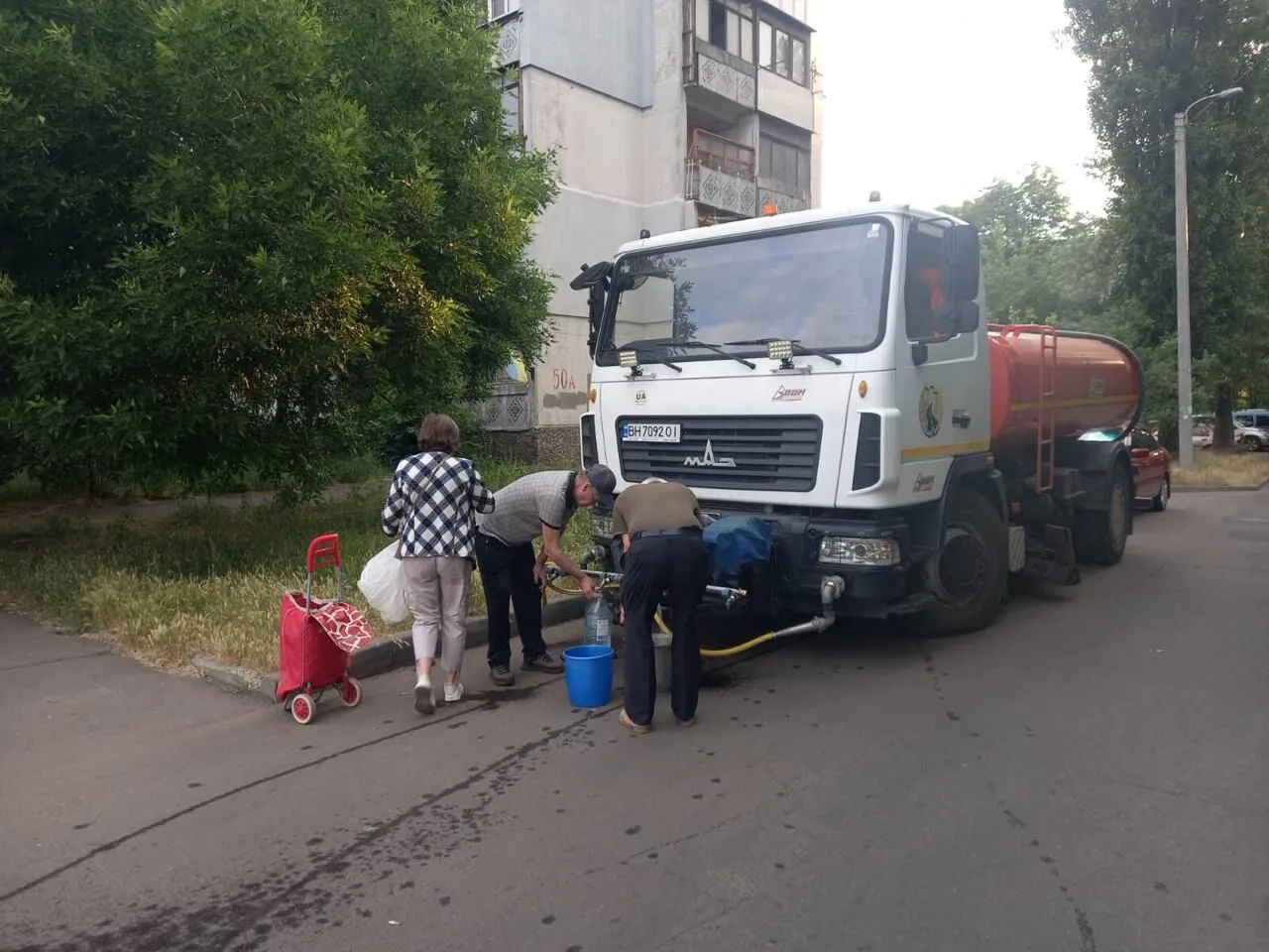 Где в Одессе можно набрать воду