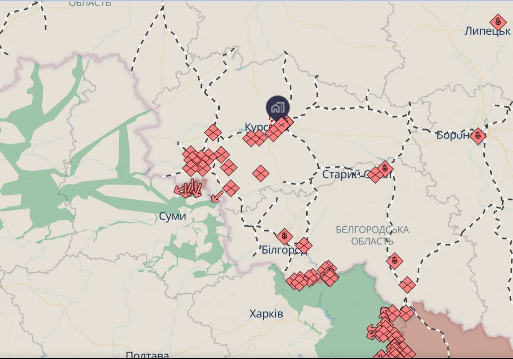 Прикордонники на Курщині знищили стартову позицію БПЛА і склад боєприпасів. Відео dqxikeidqxitkant