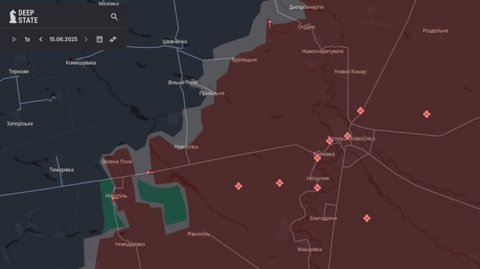 Россияне продвинулись на Донетчине – DeepState dqxikeidqxiqqeant
