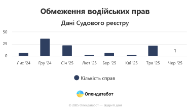 Фото 2 — Девятерых водителей в Украине уже лишили прав из-за нарушений военного учёта: сколько судебных дел на рассмотрении dqxikeidqxitkant