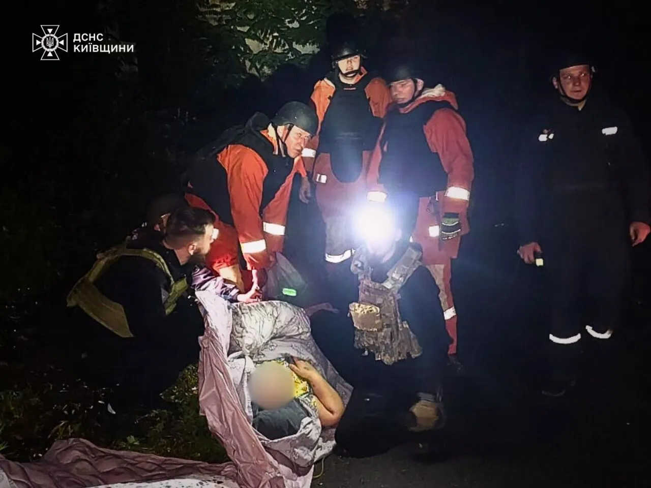 There is a victim, among the injured are rescuers: new details of the Russian attack on Kyiv region. Photo