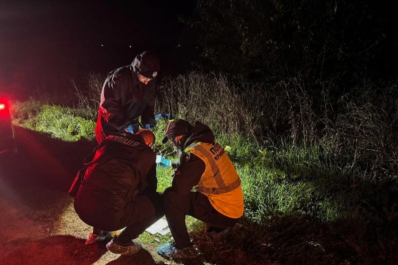На узбіччі дороги у передмісті Одеси нібито знайшли мертвого чоловіка із вогнепальним пораненням. Правоохоронці встановлюють обставини стрілянини. Одеса, 19 жовтня 2024 року dqxikeidqxitkant