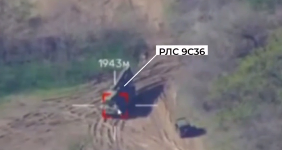 SBU drone struck a radar from the Buk-M2 SAM system dqxikeidqxitkant