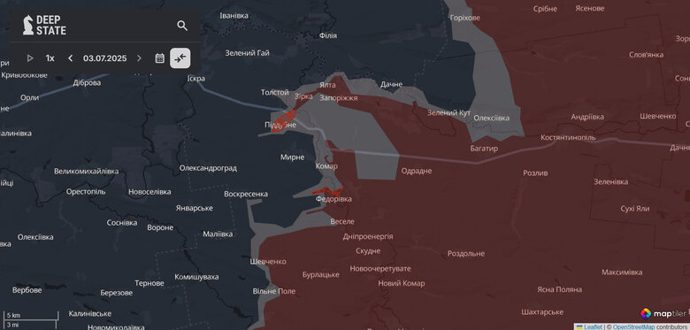 Russian advance in the Donetsk area dqxikeidqxitkant