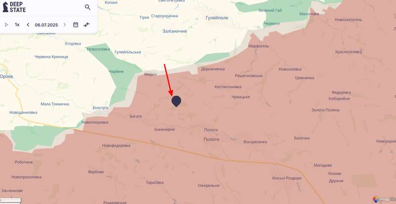 Ukrainian aviation destroyed the enemy’s control point near Pologi. Video