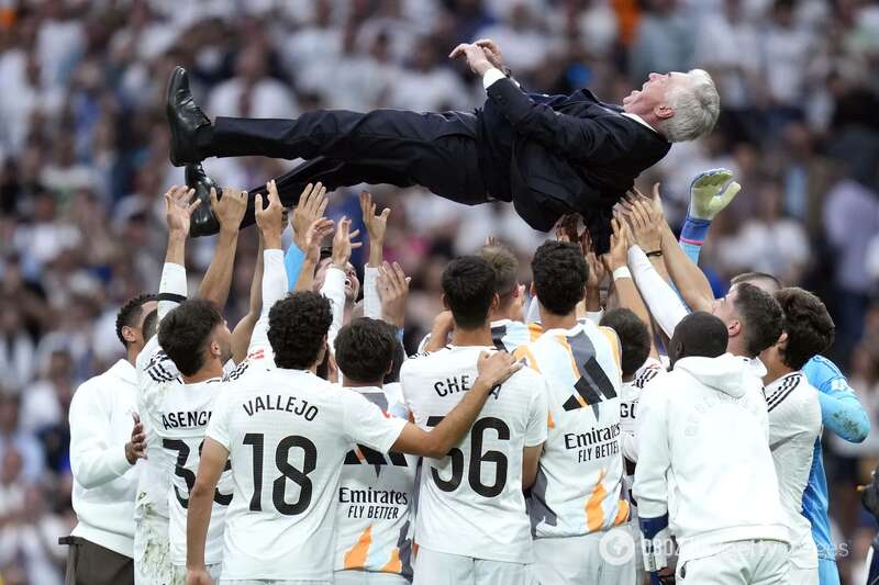 Анчелотти, который не выпускал украинского футболиста в