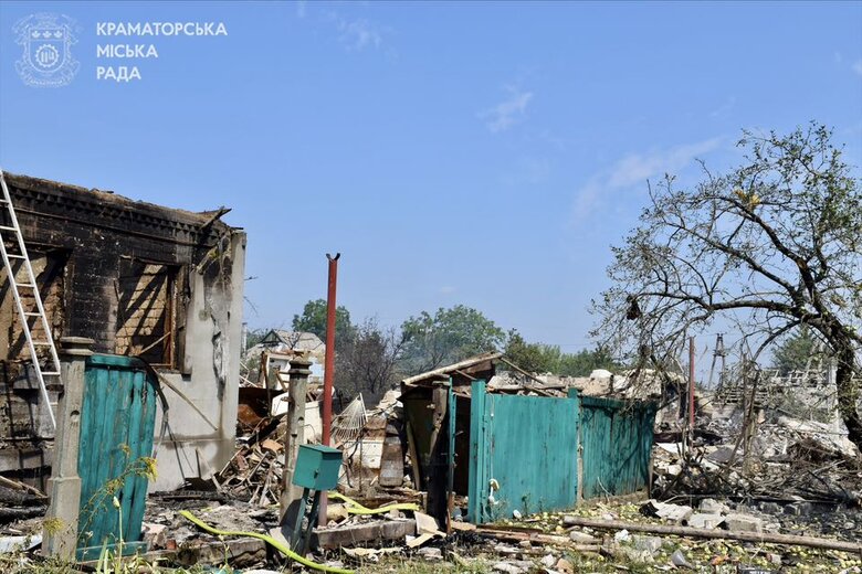 Kramatorsk after shelling