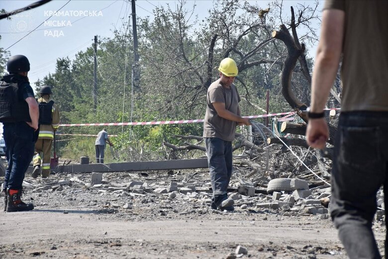 Kramatorsk after shelling
