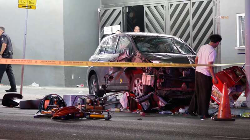 У Лос-Анджелесі авто в’їхало в натовп: постраждали десятки осіб. Фото і відео dqxikeidqxiqqeant