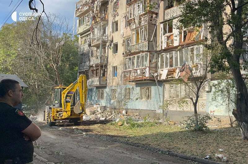 Атака Шахедов на Одессу