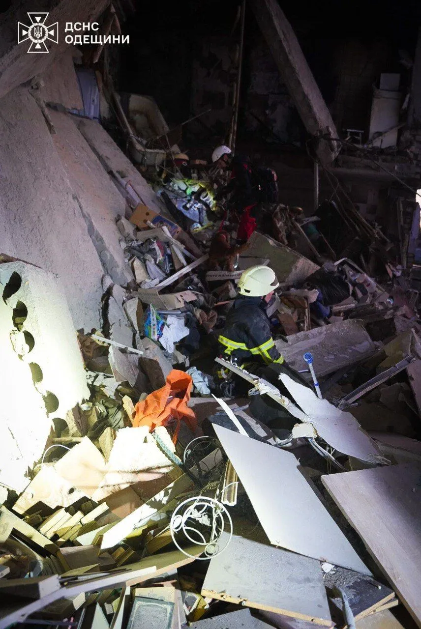 Shahed attack on Odesa