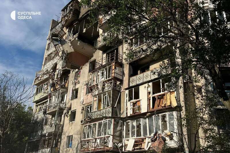 Shahed attack on Odesa