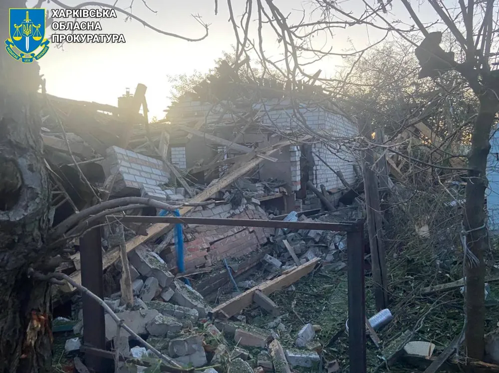 In the Kharkiv region, a Russian aerial bomb killed a family of displaced persons - photo