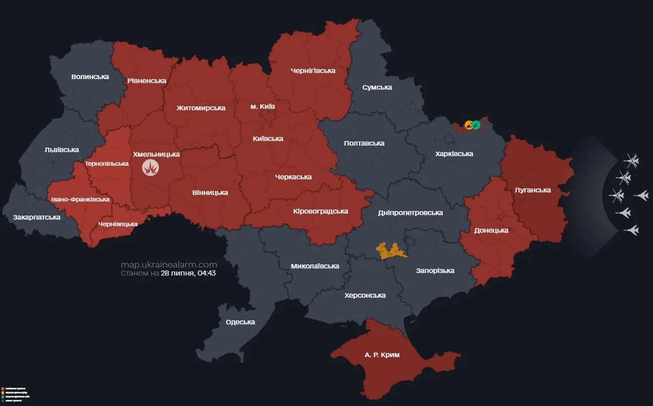 Russia struck with drones and launched missiles on Ukraine after a group of Tu-95MS and Tu-160 aircraft took to the air: there are casualties. All the details
