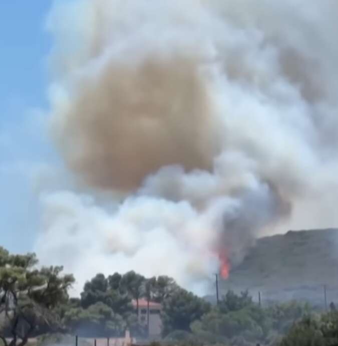 У Греції через аномальну спеку вирують лісові пожежі: уряд просить у ЄС пожежні літаки. Відео dqxikeidqxitkant