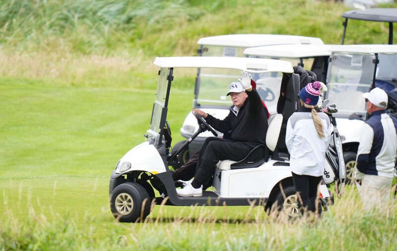 Дональд Трамп у Шотландії