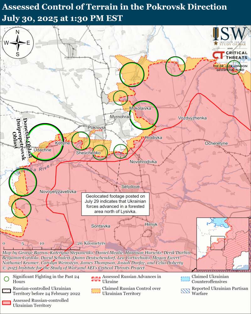 Украинские воины выбили россиян под Покровском: где есть продвижение dqxikeidqxiqqeant