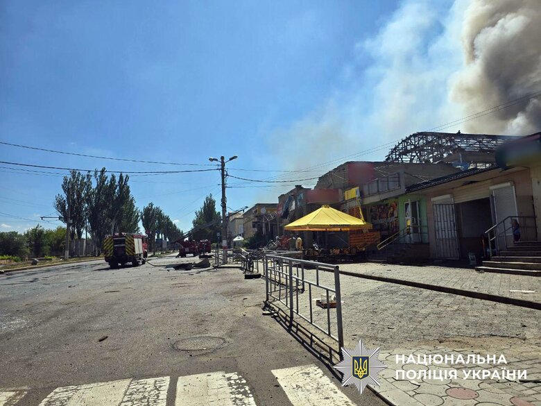 Druzhkivka after the shelling